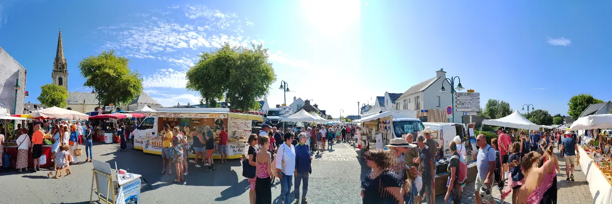 Marché du bourg d'Arzon