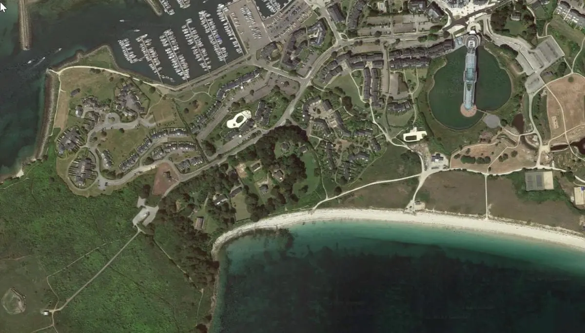 Port-Crouesty vue du ciel