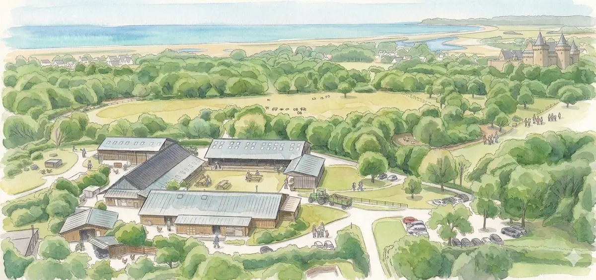 Ferme fromagère de Suscinio et élevage breton